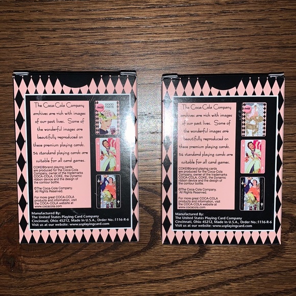 Vintage Set of Coca Cola Playing Cards - Picture 6 of 6